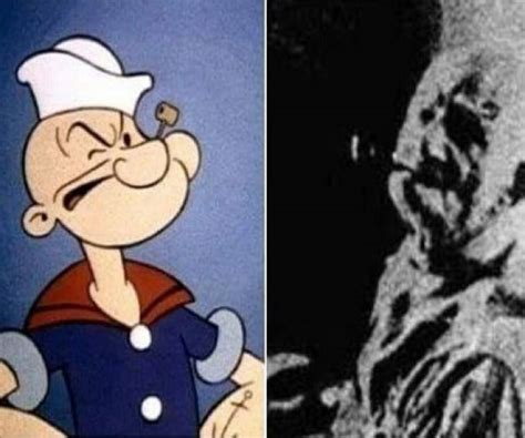 Marinheiro Popeye era um sujeito de verdade e que não saia do bar